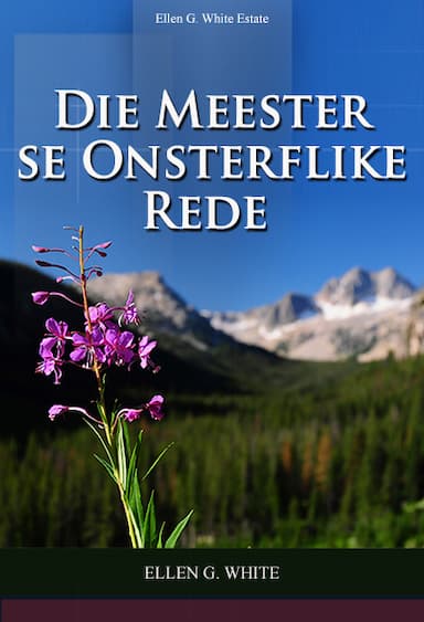 Die Meester se Onsterflike Rede 